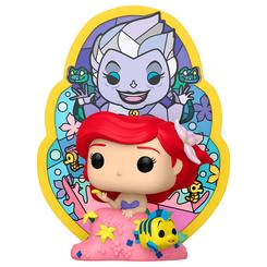 La Figura POP Deluxe Disney La Sirenita Ariel Ursula Stained Glass es una pieza que transforma cualquier espacio en un escaparate de cine y animación con identidad propia. Inspirada en una de las escenas más icónicas del universo Disney