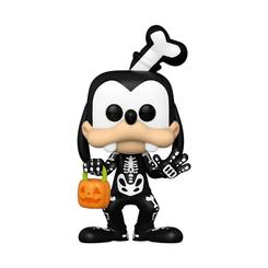 Preciosa figura Skeleton Goofy (Glow-in-the-Dark) realizada en vinilo perteneciente a la línea Pop! de Funko. La figura tiene una altura aproximada de 10 cm., y está basada en el personaje de Disney.