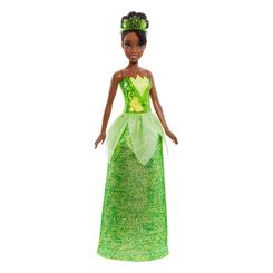 Llega la muñeca de Tiana, inspirada en la ambiciosa y decidida heroína de "La Princesa y el Sapo" de Disney. Esta figura de 29 cm es articulada y viene con un conjunto de ropa brillante 