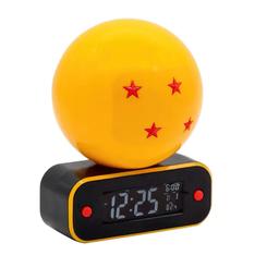 Si eres un amante de Dragon Ball Z, no puedes perderte este increíble despertador con luz de Vegeta, el príncipe de los saiyans. Este reloj de 15 cm de altura