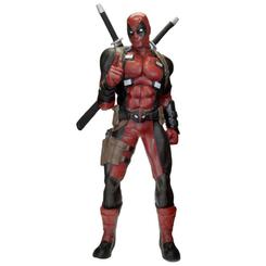 Imagina tener a Deadpool en tamaño real en tu propia casa. Con esta increíble Estatua de Marvel Classics, el Mercenario Bocazas favorito de todos cobra vida en una escala impresionante de 182 cm.