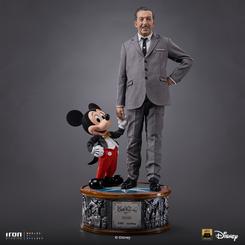 La Statue Walt Disney & Mickey Mouse - Disney Classics - Legacy Replica 1/4 reúne al creador y a su personaje más emblemático en una composición conjunta de carácter histórico.