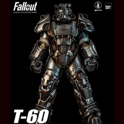 Lleva el mundo post-apocalíptico de Fallout a tu colección con la impresionante Figura FigZero 1/6 T-60 Power Armor. Con una altura aproximada de 37 cm, esta figura articulada captura la esencia del icónico videojuego