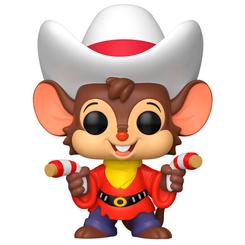 La figura POP An American Tail Goes West Fievel Mousekewitz recupera el espíritu aventurero y entrañable del pequeño ratón que marcó a toda una generación, trasladando al coleccionista directamente al universo cinematográfico de Fievel
