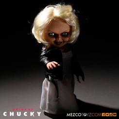 Una figura que encarna el lado más oscuro y glamuroso del cine de terror: Tiffany, la Novia de Chucky, cobra vida en esta edición parlante con todo el carácter que la define desde su debut en Bride of Chucky.