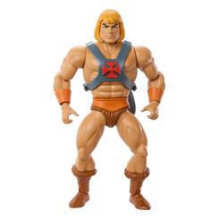 ¡Revive la épica batalla por Eternia con la figura de acción de He-Man de la colección Cartoon de Masters of the Universe Origins!