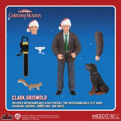 Humor navideño de culto en tu estantería. La Figura Clark Griswold ¡Socorro! Ya es Navidad 10 cm reúne nostalgia y detalle para revivir la comedia más querida de diciembre: fabricada por Mezco Toyz 5 Points