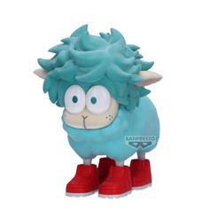Un pequeño emblema de amistad y coraje cobra vida en solo 7 cm con la figura Dekusheep Fluffy Puffy de My Hero Academia, esculpida por Banpresto en PVC con recubrimiento aterciopelado