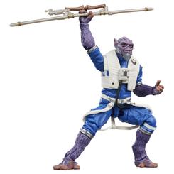 Hay piezas pequeñas que llenan una vitrina antes incluso de sacarlas del blíster. La figura Deluxe Zeb Orrelios Star Wars aprovecha sus 9,5 cm para concentrar color, volumen y ese aire retro que reconoce al instante quien colecciona personajes galácticos 