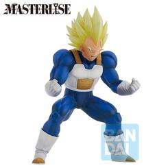 La furia indomable de un príncipe Saiyan se materializa en esta figura Ichibansho Vegeta Omnibus Amazing de 22 cm, donde cada fibra muscular y cada hebra de su cabello dorado en estado Super Saiyan