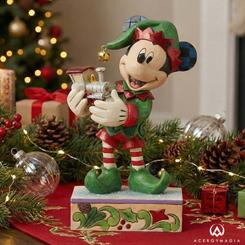 La esencia más entrañable de la Navidad se materializa en una figura que transmite ilusión, artesanía y el espíritu clásico de Disney con una fuerza especial. Esta figura Mickey Mouse Navidad representa a Mickey como uno de los ayudantes de Santa, 