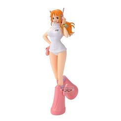 Con un acabado que transmite dinamismo y elegancia desde cualquier ángulo, la Figura Nami Egghead Style Glitter & Glamours One Piece 23 cm Banpresto destaca como una pieza imprescindible dentro del coleccionismo actual de anime. 