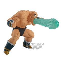 Potencia bruta hecha figura: Nappa irrumpe en tu vitrina con esta GX Materia de Banpresto, una pieza de aproximadamente 12 cm que captura su célebre ataque de ráfaga desde la boca mediante un efecto translúcido espectacular. 