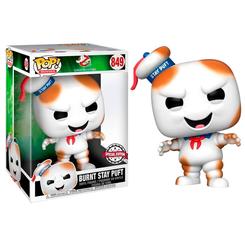 La poderosa presencia del Marshmallow Man arde en esta figura Funko POP Burnt Stay Puft de 25 cm, que captura la icónica apariencia chamuscada del temible coloso de Ghostbusters 