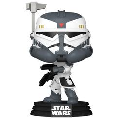 Figura POP Star Wars Commander Wolffe. Hay piezas que entran en una colección y otras que elevan toda la vitrina con una presencia instantánea, y esta pertenece claramente a las segundas.

