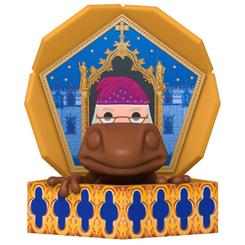 Celebra la magia de Hogwarts con la impresionante Figura vinilo Funko POP Deluxe Chocolate Frog, una edición especial de aproximadamente 15 cm que captura cada detalle de este icónico dulce mágico. 