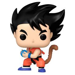 Energía pura y carisma legendario en formato de vitrina. Esta Figura POP Dragon Ball: Goku presenta al héroe con su atuendo naranja clásico y muñequera azul, capturado en una pose dinámica 