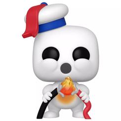 Chisporroteo de azúcar tostado en tu vitrina: la Figura POP Ghostbusters Afterlife Mini Puft (Zapped) – Special Edition captura al travieso marshmallow en pleno calambrazo con una pose que combina humor