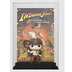 La aventura arqueológica se hace tangible con esta figura Funko POP Movie Poster de Indiana Jones, que reúne en 9 cm de vinilo la imagen clásica del héroe empuñando su látigo ante el emblemático cartel de Raiders of the Lost Ark