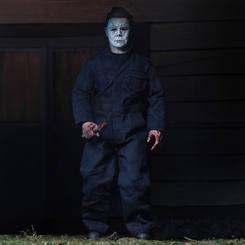 Adéntrate en el terrorífico universo de la película "Halloween" con la figura retro de Michael Myers de 20 cm. Esta figura articulada captura la esencia del icónico asesino en serie con detalles impresionantes y un diseño fiel a la película.