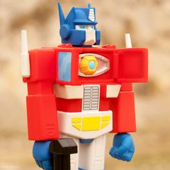 Si te gustan los Transformers, no puedes perderte esta impresionante figura de Optimus Prime. Se trata de una réplica del legendario líder de los Autobots, que puede transformarse en un camión o en un robot. 