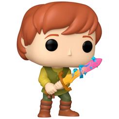La valentía del joven Tarón se materializa en esta figura Funko POP de 9 cm, donde cada detalle en vinilo refleja la determinación del aprendiz de guardián junto a su espada mágica. 