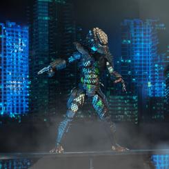 Adéntrate en el mundo de la película "Predator 2" con la figura Ultimate Battle-Damaged City Hunter, que mide aproximadamente 20 cm. Esta figura articulada captura la esencia del letal cazador urbano con detalles impresionantes.