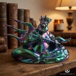 Brilla como una amenaza envuelta en color. Esta figura Úrsula Disney Showcase convierte a la gran villana de La Sirenita en una pieza de fuerte impacto visual, con una presencia magnética que destaca desde el primer vistazo.