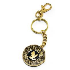 Un pequeño emblema dorado puede cargar con toda la tensión de Basgiath. El llavero Fly or Die Fourth Wing convierte el lema del Cuadrante de Jinetes en una pieza metálica con carácter, pensada para llevar cerca el universo Empyrean