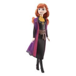 Lleva la magia de **Frozen 2** a tus manos con esta muñeca de Anna, basada en la valiente y optimista heroína de la famosa película de Disney. Con sus 29 cm de altura, esta figura articulada