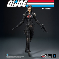 ¡La icónica y letal Baroness de G.I. Joe cobra vida con la Figura de Acción FigZero 1/6 Baroness! Diseñada por threezero, esta figura de 30 cm captura la esencia de la femme fatale de COBRA