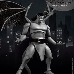 Descubre la figura de acción definitiva para los fans de Gargoyles. La impresionante figura de acción Goliath Special Color de la serie "Dynamic 8ction Heroes" de Beast Kingdom.