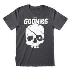 Únete a la pandilla de Los Goonies con estilo y actitud, luciendo la Camiseta "Skull & Logo". Esta prenda de alta calidad no solo lleva consigo la licencia oficial, sino que también incorpora la esencia aventurera y única de tus héroes favoritos.