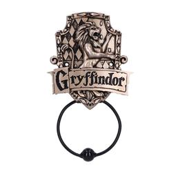Descubre el mundo mágico con este aldaba de bronce con licencia oficial de Harry Potter Gryffindor. Con un león en el centro de esta pieza que es el animal emblemático de la casa Gryffindor