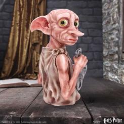 Espectacular busto del elfo domestico Dobby basado en la saga de Harry Potter. Este busto pintado a mano está realizado en poliresina de alta calidad con una altura aproximada de 30 cm