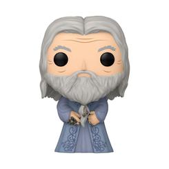 Sabiduría, calma y poder contenido en una escena clave del mundo mágico. Esta Figura POP Harry Potter: Albus Dumbledore with Horcrux representa al director de Hogwarts con su túnica azul 