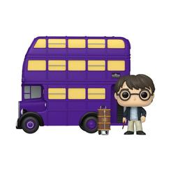 Magia en marcha y presencia de vitrina. Este Funko POP! Rides Super Deluxe: Harry Potter con el Autobús Noctámbulo reúne al joven mago junto al icónico autobús morado de tres pisos 