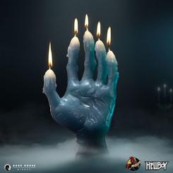 Añade un toque místico a tu hogar con la impresionante Vela Hand of Glory de Hellboy. Esta vela, con sus dimensiones de 23 x 10 cm, captura la esencia de la icónica Mano de la Gloria