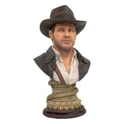 Explora las profundidades de la aventura con la última incorporación a la colección de bustos de Indiana Jones: ¡el busto en 3D de Indiana Jones de la película "Raiders of the Lost Ark"! 