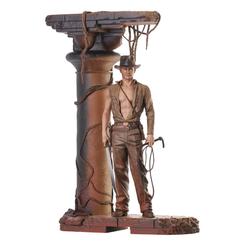 ¡Embárcate en una emocionante aventura con la estatua de Indiana Jones y el Templo Maldito!

Si eres un amante de las películas de Indiana Jones, esta estatua es un verdadero tesoro. Inspirada en el icónico póster de la película "Indiana Jones 