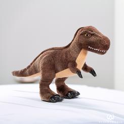 Añade a tu colección un icono del cine con el peluche Tyrannosaurus Rex de "Jurassic Park". Este adorable y detallado peluche de alta calidad, con una altura de 25 cm, está confeccionado en 100% poliéster