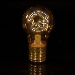 Original y llamativa, esta bombilla LED recargable con diseño de T-Rex de Jurassic World ilumina cualquier rincón con un toque jurásico. Fabricada bajo licencia oficial, cuenta con una silueta perforada del icónico