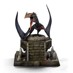 Majestuosidad prehistórica que corta el aire: la Jurassic World Rebirth Icons – Quetzalcoatlus de Iron Studios captura al gigante alado en pleno vuelo con una presencia que impone a la primera mirada