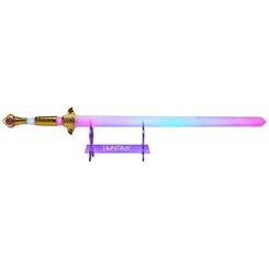 La espada electrónica premium Rumi Sain-Geom convierte la energía visual de Las guerreras K-pop en una réplica a escala 1/1 con presencia inmediata. Esta réplica espada Sain-Geom de Rumi reproduce el estilo de la Espada de los Cuatro Tigres