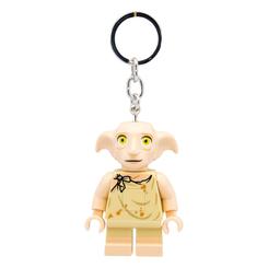 ¡Lleva la magia de Harry Potter contigo a donde quiera que vayas con el Llavero LED Iluminado de Dobby de LEGO Harry Potter! Este encantador llavero, oficialmente licenciado, presenta al querido elfo doméstico Dobby 