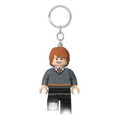 El Llavero LEGO Harry Potter con Luz - Ron Weasley es el accesorio ideal para quienes quieren llevar un poco de la magia de Hogwarts a todas partes. Con un diseño basado en el querido Ron Weasley