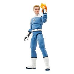 El fuego de la audacia se enciende con esta figura articulada de Johnny Storm de 15 cm, que plasma la energía desbordante del miembro más incendiario de Los 4 Fantásticos en cada línea de su emblemático traje azul y blanco.