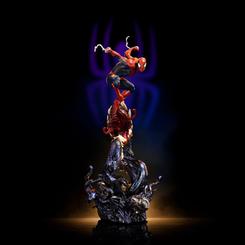 Iron Studios presenta la estatua "Spider-Man Deluxe - Spider-Man vs Villains - Art Scale 1/10", que presenta el siempre épico enfrentamiento entre el increíble Spider-Man