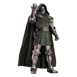 La figura de acción Doctor Doom en escala 1/6 es una obra maestra inspirada en su icónica aparición en los cómics de Marvel. Con una altura aproximada de 33 cm, esta figura captura la presencia dominante 