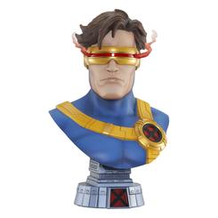 ¡El legendario Scott Summers, conocido como Cyclops, cobra vida en el mundo tridimensional con este busto de Marvel Legends en 3D! Como líder frecuente de los X-Men, Cyclops 